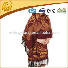 Kundenspezifischer Entwurf 2015 neuer spätester China-Fabrik-Preis 100% Silk Pashmina Schal-Hersteller